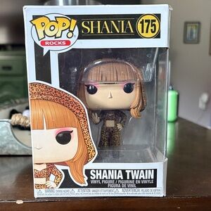 Funko Pop! Rocks Shania Twain Vinyl Figure - Brown and Black